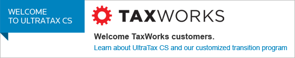 Welcome TaxWorks customers. Learn about UltraTax CS and our customized transition program