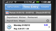 myPay Solutions mobile app screenshot (detail)