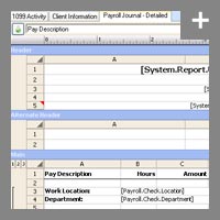 Custom Report Designer