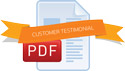 Customer Testimonial PDF