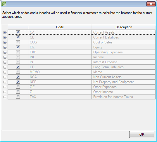 Multiple selection dialog