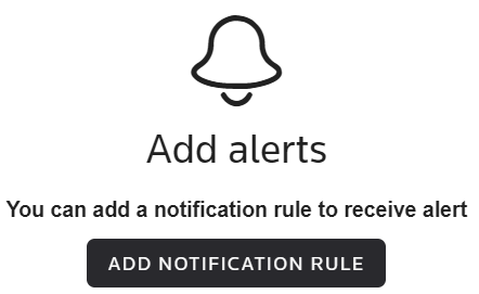Add Notification Rule button image