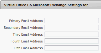 exchange secondary email