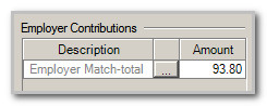 Employer Contributions - Hourly - Total Hours calculation