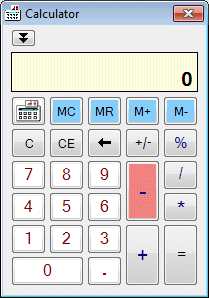 Standard Mode calculator