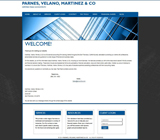 Angles (blue) website template