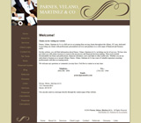 Contour website template