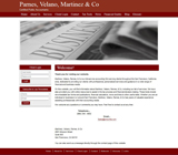 Front Page website template