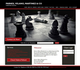 Chessboard (Red) website template