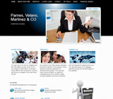 Graphical (Blue) website template