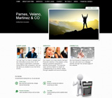 Graphical (Green) website template