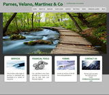 Forest Creek (Grey) website template
