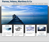 Ocean Dusk (Panorama) website template
