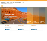 Red Rock website template